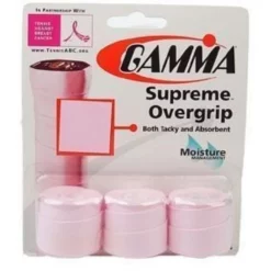 Gamma Supreme Overgrip (3-Pack, Assorted Colors) 7 Gamma Supreme Overgrip (3-Pack, Assorted Colors) -Tecnifibre Shop gamma supreme tennis racquet overgrip 3 pack pink 1000 1000