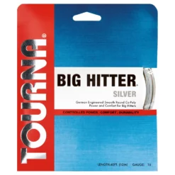 Tourna Big Hitter Silver 16g Tennis String (Set)