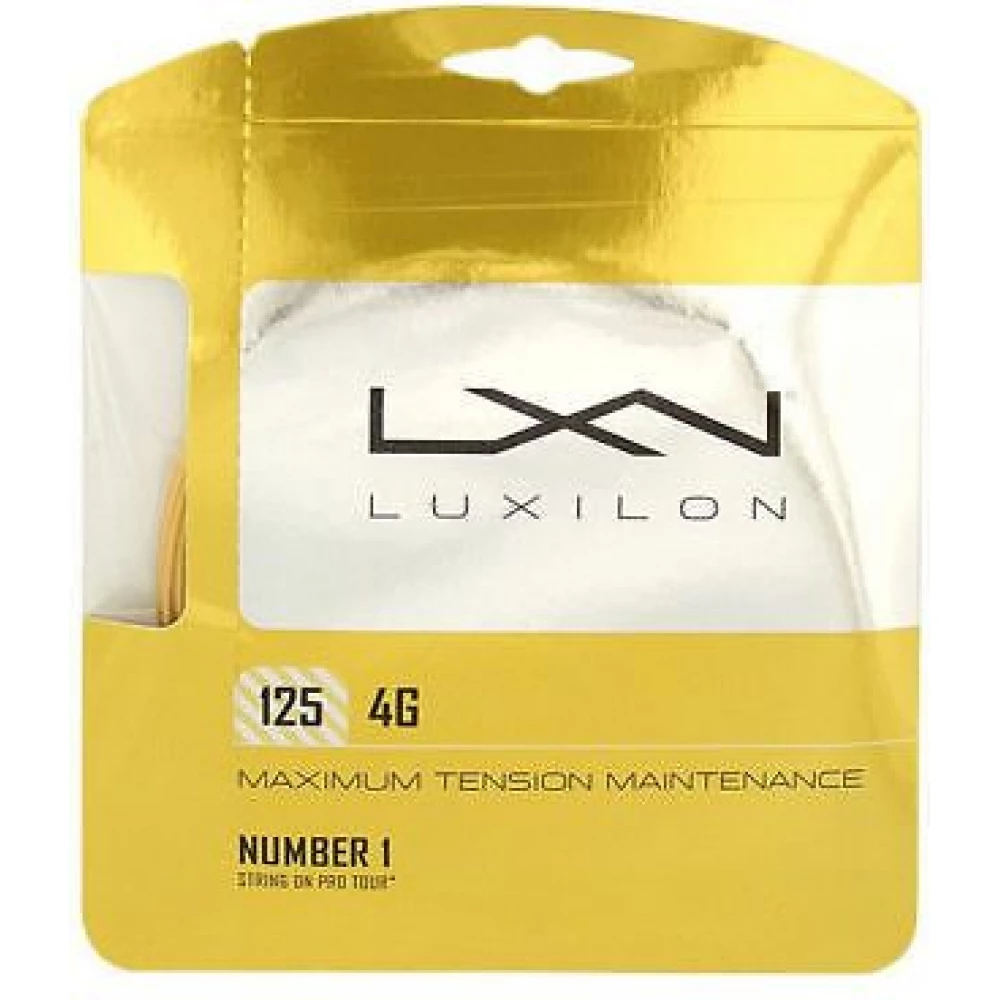 Luxilon 4G 125 16L Tennis String (Set) 3 Luxilon 4G 125 16L Tennis String (Set)