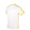 DUC Jailbird Men’s Tennis Crew (White/Gold) -Tecnifibre Shop m2003 wgd duc jailbird mens tennis crew front 1000 1000
