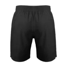 DUC Hunter Men’s Tennis Shorts (Black) -Tecnifibre Shop m2004 blk duc hunter mens tennis short back 1000 1000