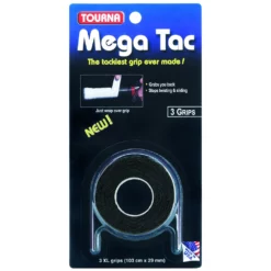 Tourna Mega Tac Overgrip (3 Pack) -Tecnifibre Shop mt bk 1000 1000