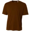 A4 Men’s Performance Crew Shirt (Brown) 1 A4 Men’s Performance Crew Shirt (Brown) -Tecnifibre Shop n3142 brown 1000 1000