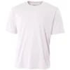 A4 Men’s Performance Crew Shirt (White) -Tecnifibre Shop n3142 wht 1 1000 1000