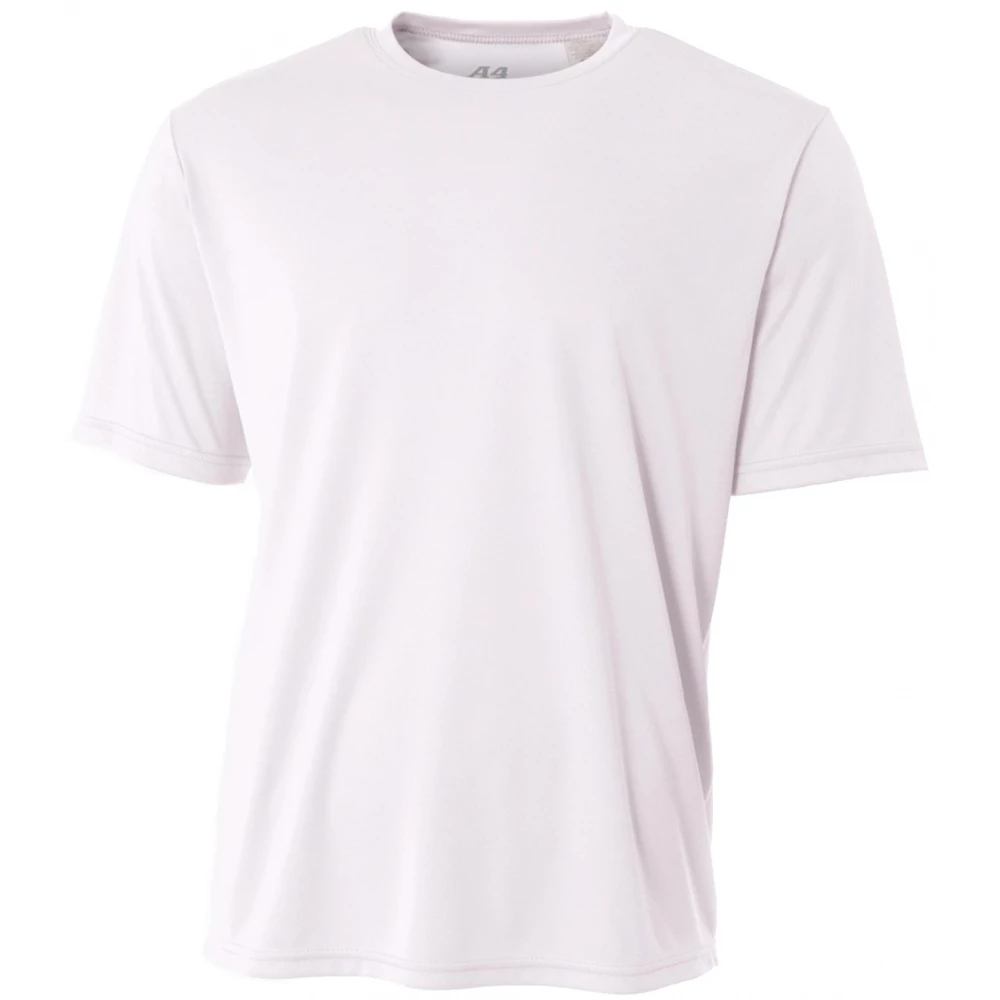 A4 Men’s Performance Crew Shirt (White) 3 A4 Men’s Performance Crew Shirt (White)