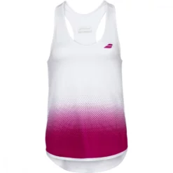 Babolat Girls Compete Tennis Tank Top W/ Moisture-Wicking Performance Polyester