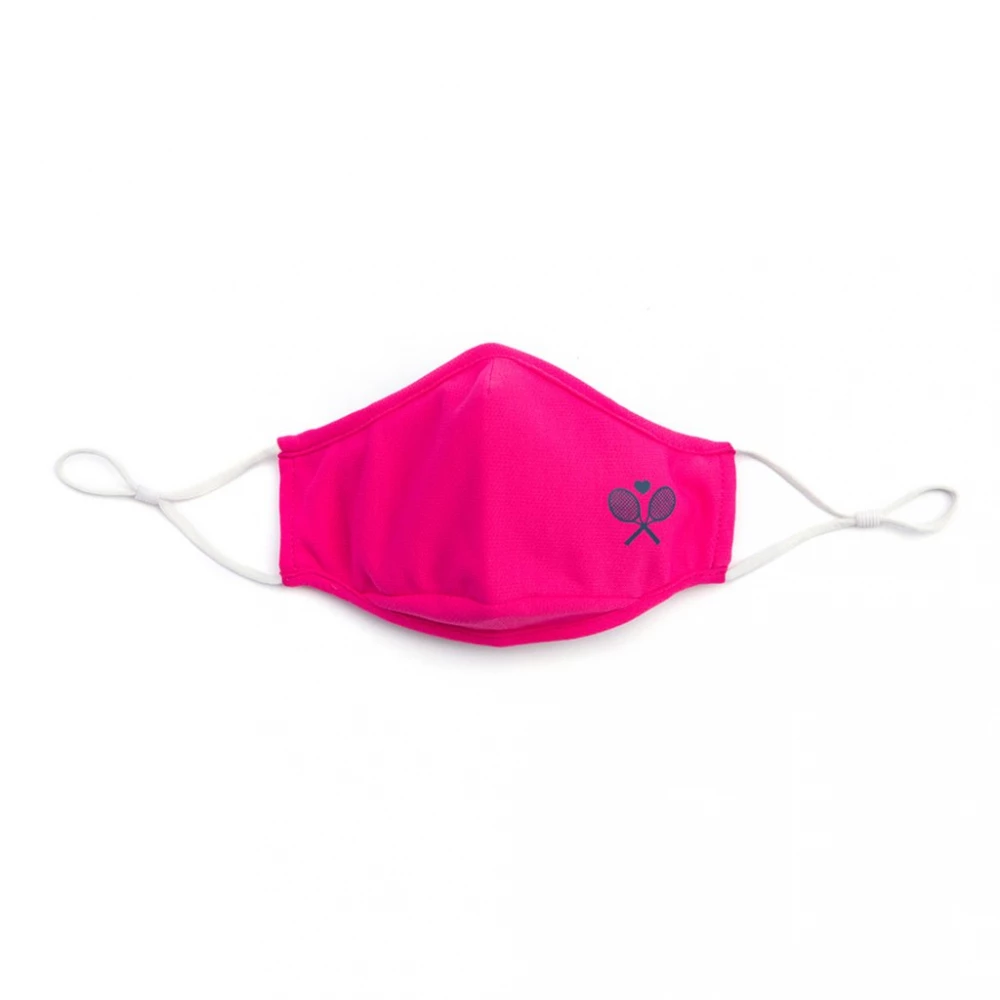 Ame & Lulu Tennis Cool Fit Face Mask (Hot Pink) 4 Ame & Lulu Tennis Cool Fit Face Mask (Hot Pink) - Image 2
