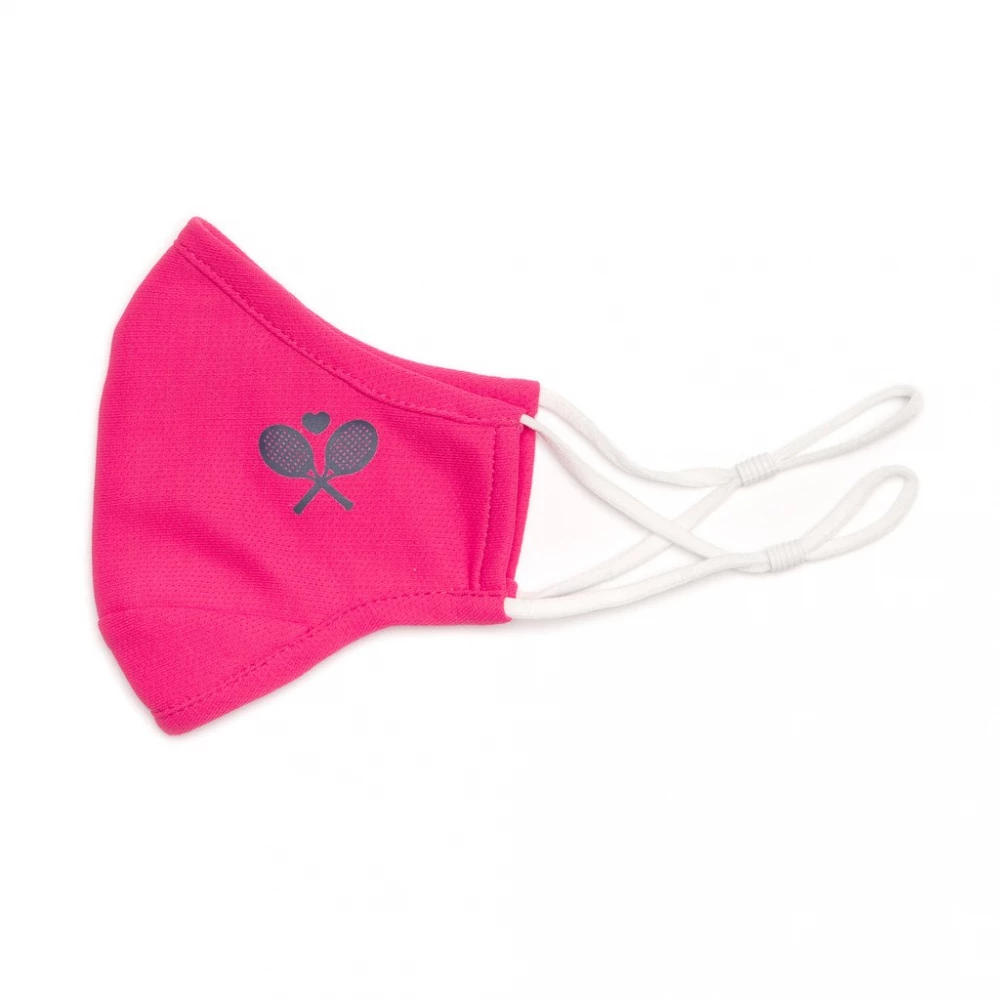 Ame & Lulu Tennis Cool Fit Face Mask (Hot Pink) 3 Ame & Lulu Tennis Cool Fit Face Mask (Hot Pink)