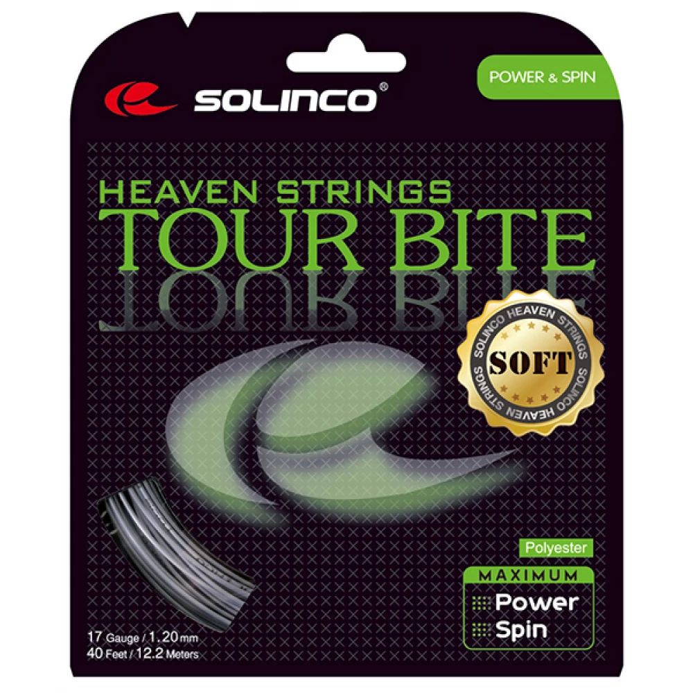 Solinco Tour Bite Soft 17g (Set) 3 Solinco Tour Bite Soft 17g (Set)