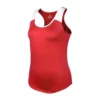 DUC Christie Women’s Tennis Tank (Red/White) -Tecnifibre Shop w2001 rdw duc christie tennis tank red whitefront 1000 1000