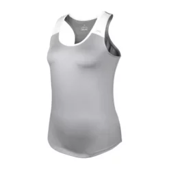 DUC Christie Women’s Tennis Tank (Silver/White) [SALE]