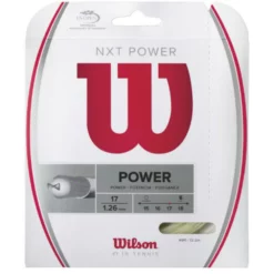 Wilson NXT Power 17g Tennis String (Set)