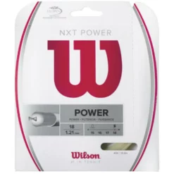 Wilson NXT Power 18g Tennis String (Set)