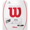 Wilson Revolve Twist 17g Grey Tennis String (Set) 1 Wilson Revolve Twist 17g Grey Tennis String (Set) -Tecnifibre Shop wr830000117 revolve twist 17 gy pkg 1 1000 1000