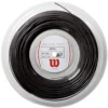 Wilson Revolve Twist 16g Grey Tennis String (Reel) -Tecnifibre Shop wr830000316 revolve twist 16 gy reel 1000 1000