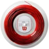 Wilson Revolve Twist 17g Red Tennis String (Reel) -Tecnifibre Shop wr830000417 revolve twist 17 rd reel 1000 1000