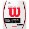 Wilson Sensation Plus 16g Black Tennis String (Set)