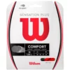 Wilson Sensation Plus 16g Red Tennis String (Set) -Tecnifibre Shop wr830040116 sensation plus 16 rd pkg 1000 1000