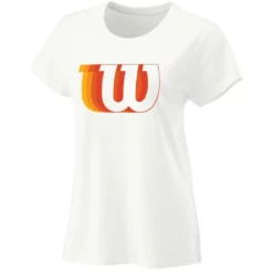 Wilson Women’s Blur W Tech Tennis Tee (White)