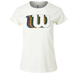 Wilson Women’s Blur W Tech Tennis Tee (Ivory)