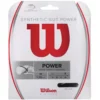 Wilson Synthetic Gut Power 17g Black Tennis String (Set) -Tecnifibre Shop wrz94 2158471 syn gut power black 1 1000 1000